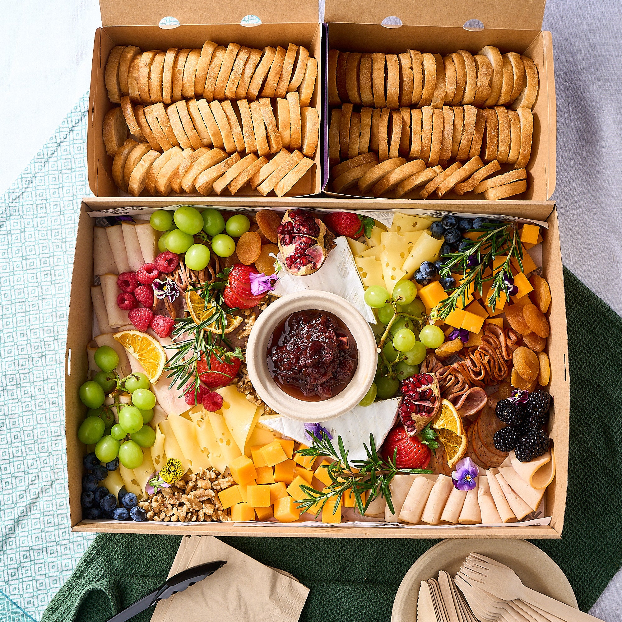 Cheese and Cold Cuts Platter