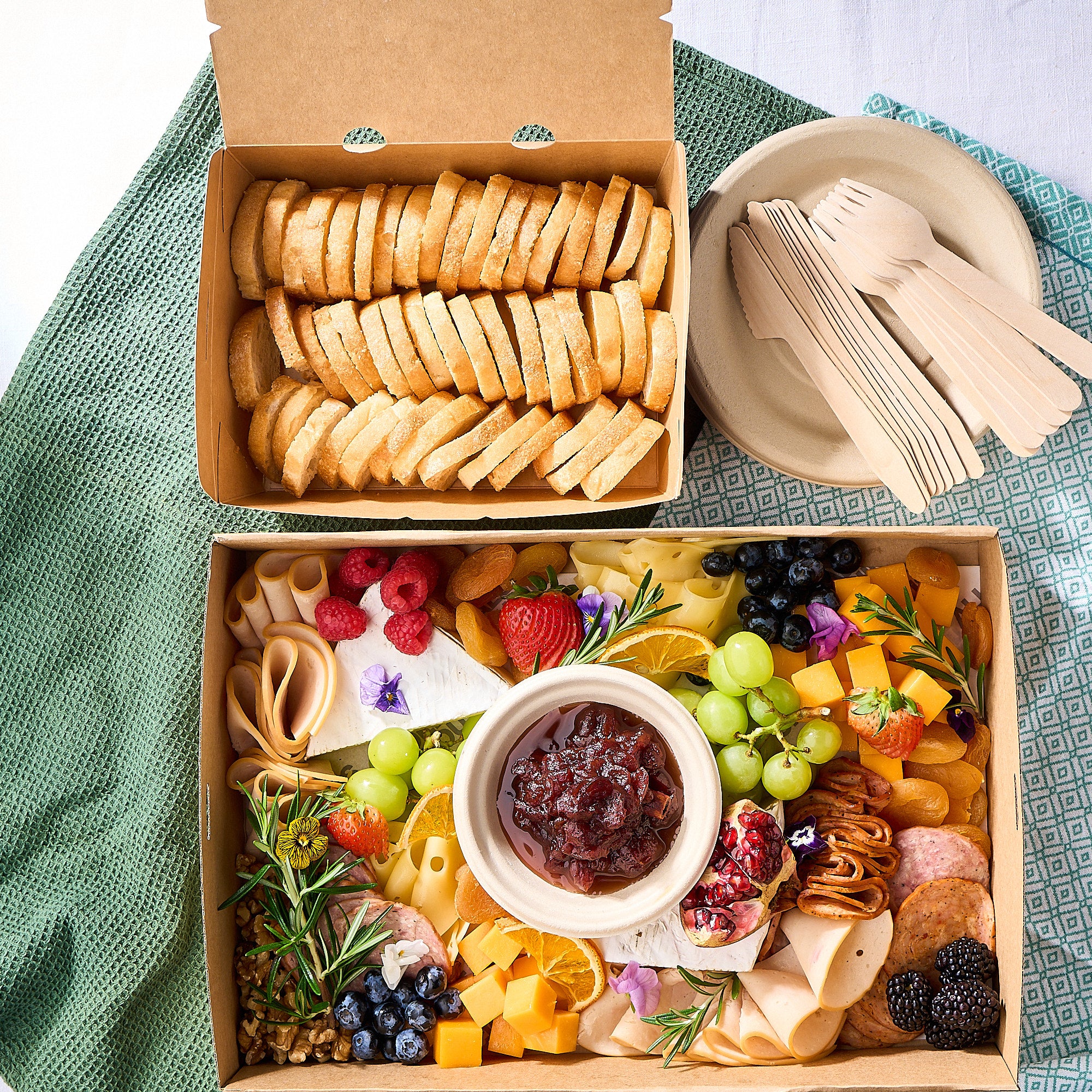 Cheese and Cold Cuts Platter