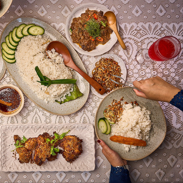 Nasi Lemak Platter - The Full Feast