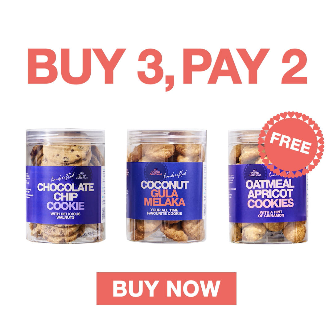 SALE: Buy 3, Pay 2 - Medium Jars of Cookies 