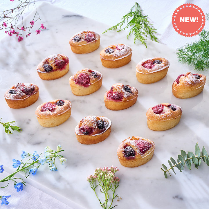 Berry Financier (Box of 12)