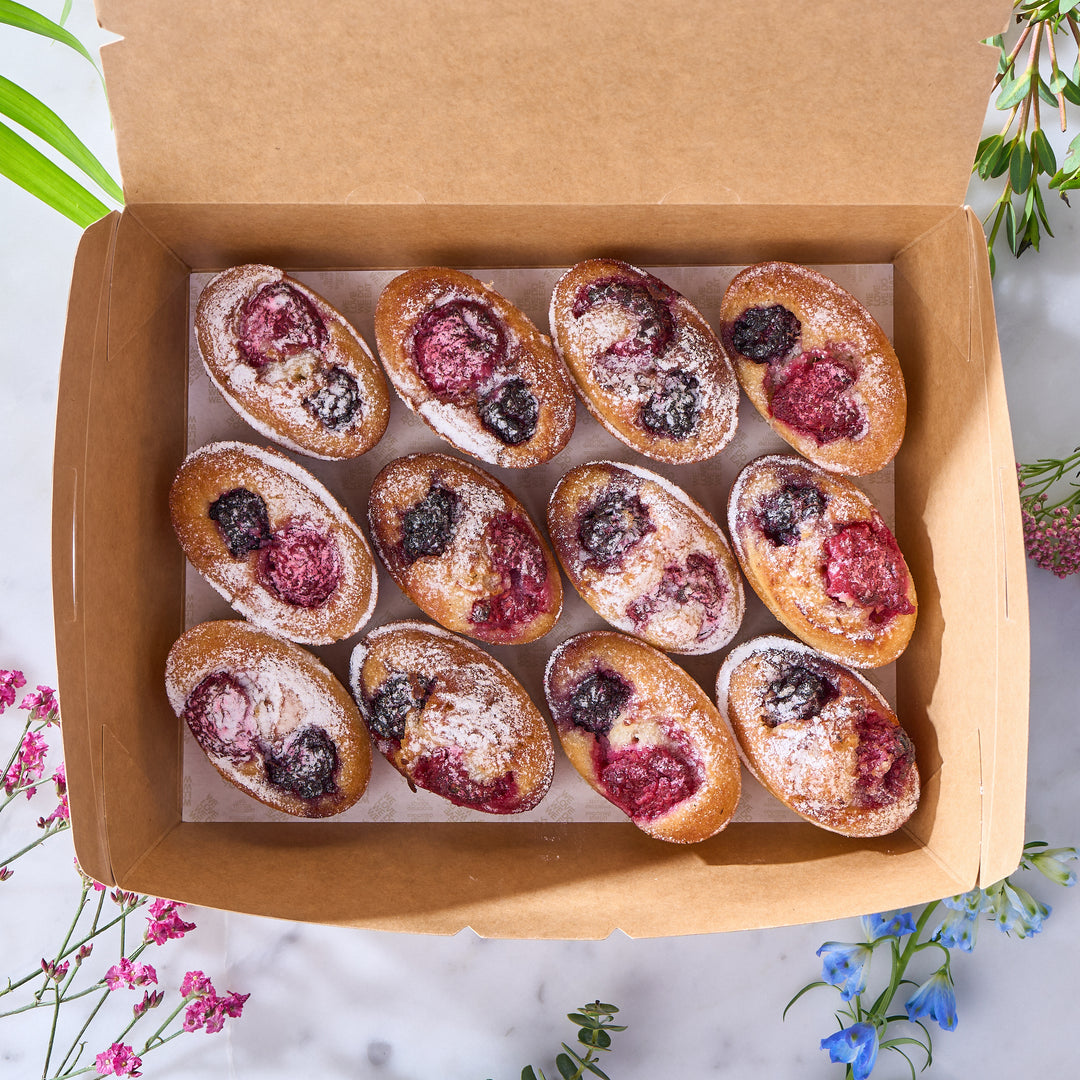 Berry Financier (Box of 12)