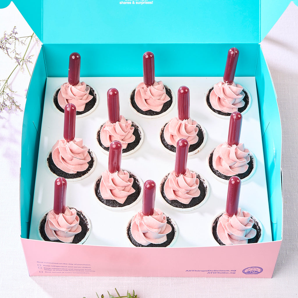 Nurses Day Mini Cupcake - with Sauce (Box of 12)