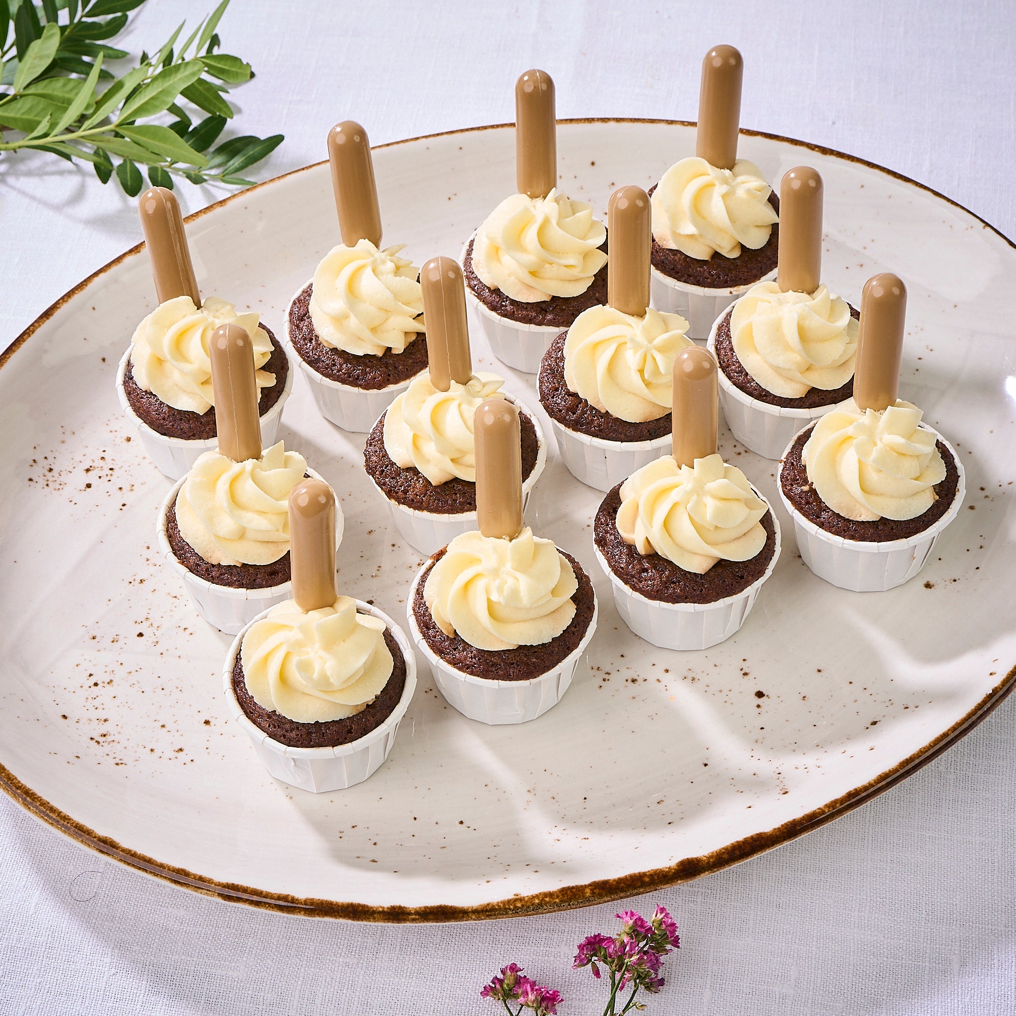 Nurses Day Mini Cupcake - with Sauce (Box of 12)