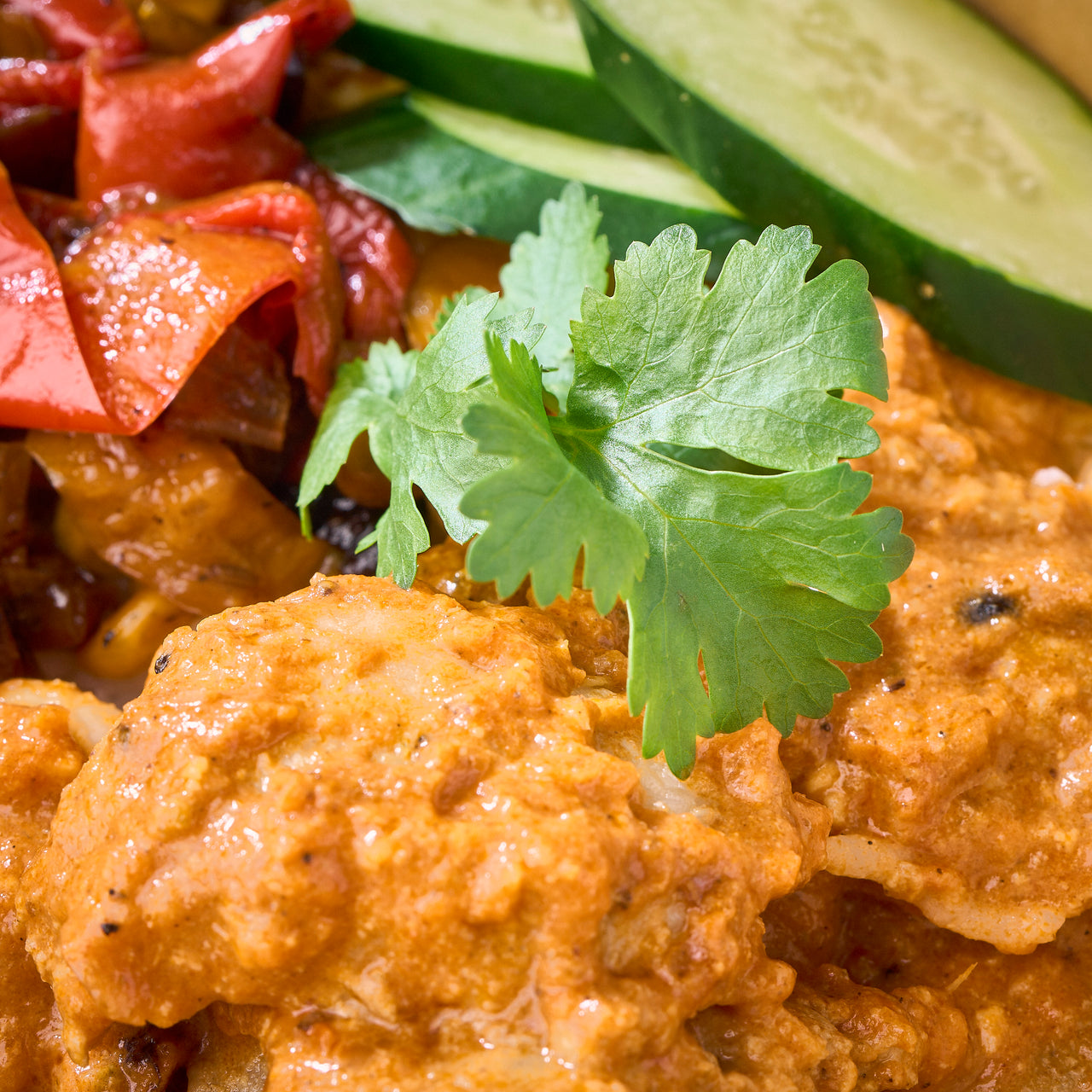 Butter Chicken Rice Bowl