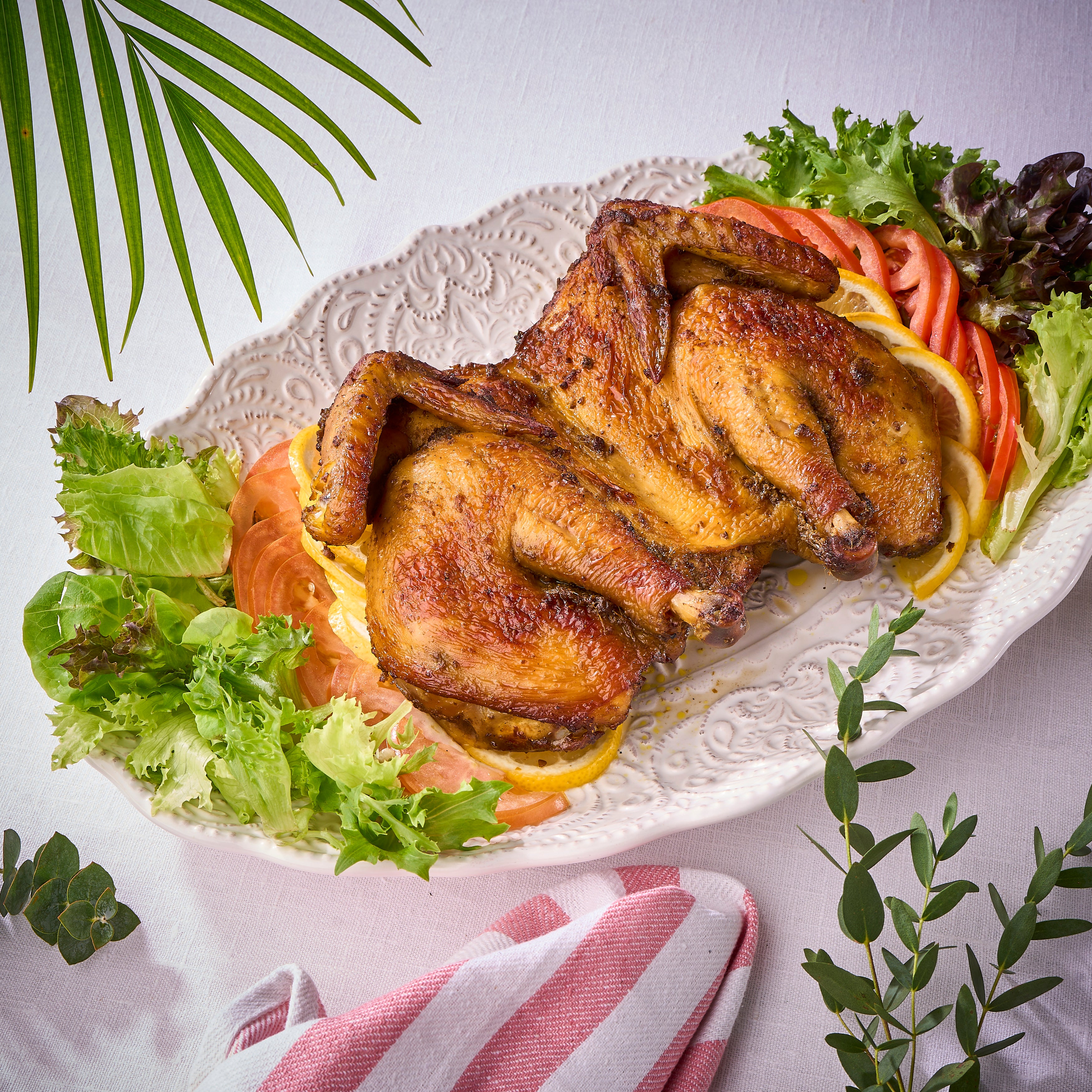 Roast Organic Kampung Chicken