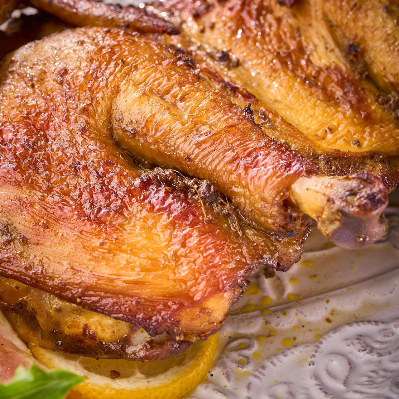 Roast Organic Kampung Chicken