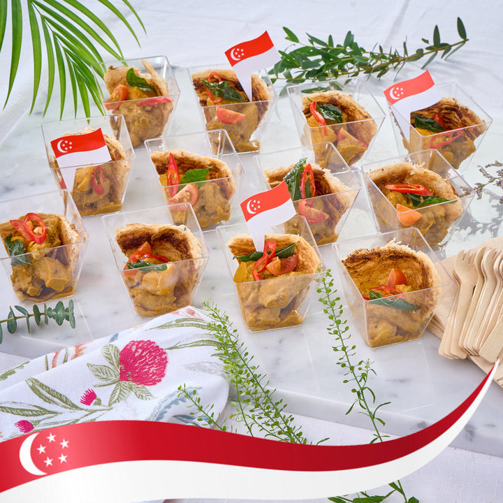 Chicken Curry with Prata - in cups (Box of 12)