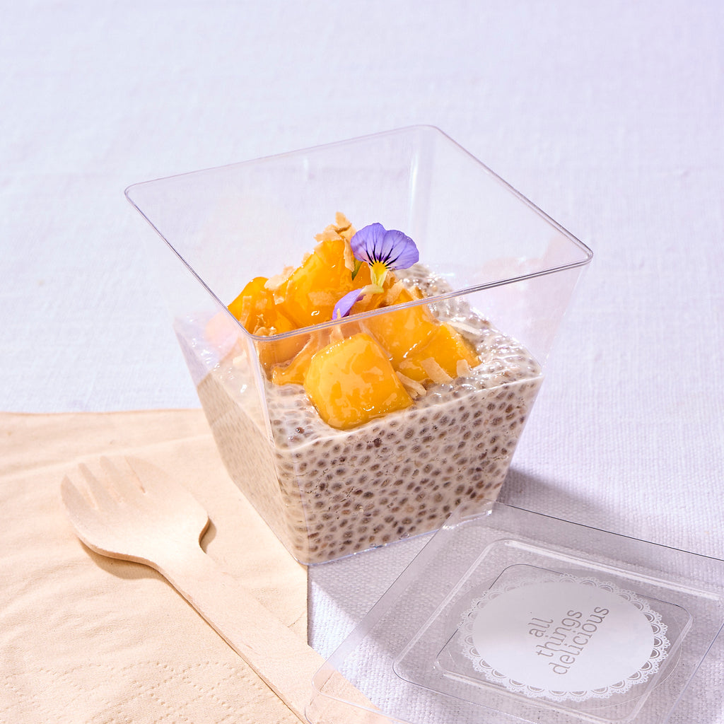 Coconut Chia Pudding (Box of 12) (Vegan)