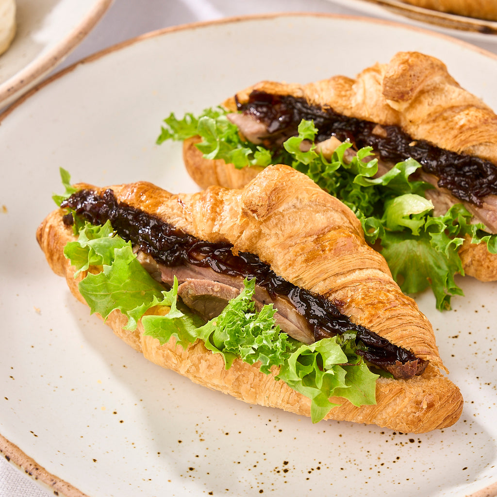 Petite Croissant Deluxe Sandwiches (Box of 10)