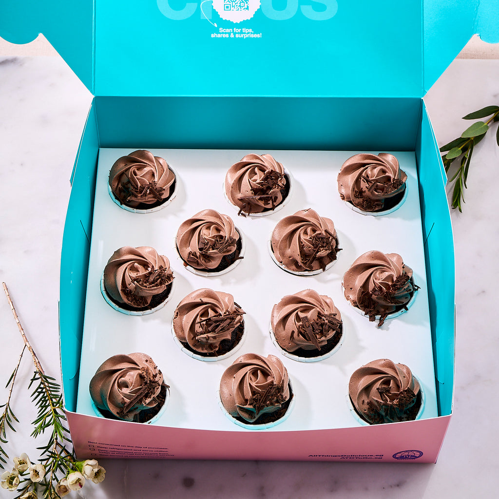 Vegan Mini Cupcakes (Box of 12)