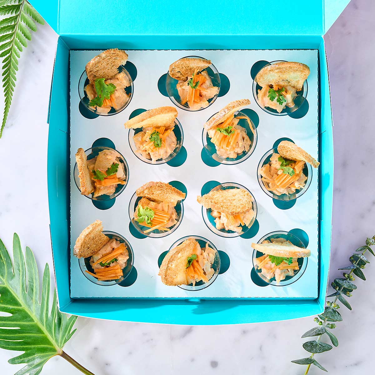 Vegetarian Canapés (Box of 12)