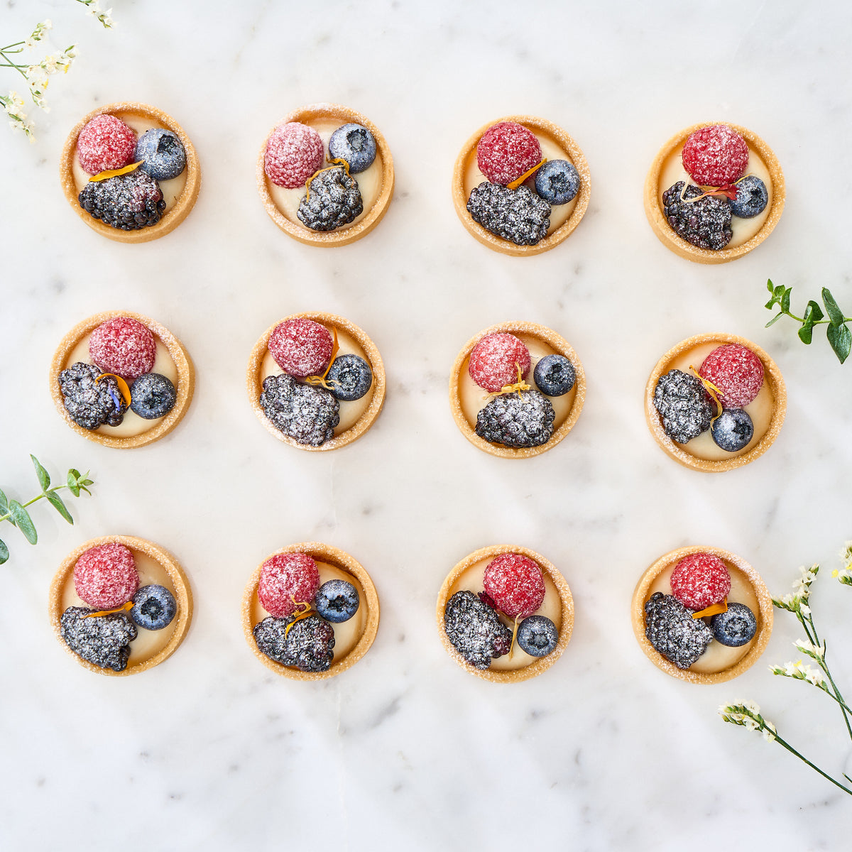Mini Fruit Tarts (box of 12)