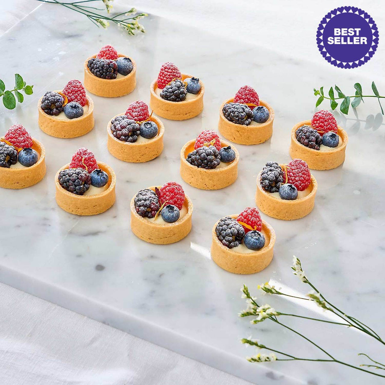 Mini Fruit Tarts (Box of 12)