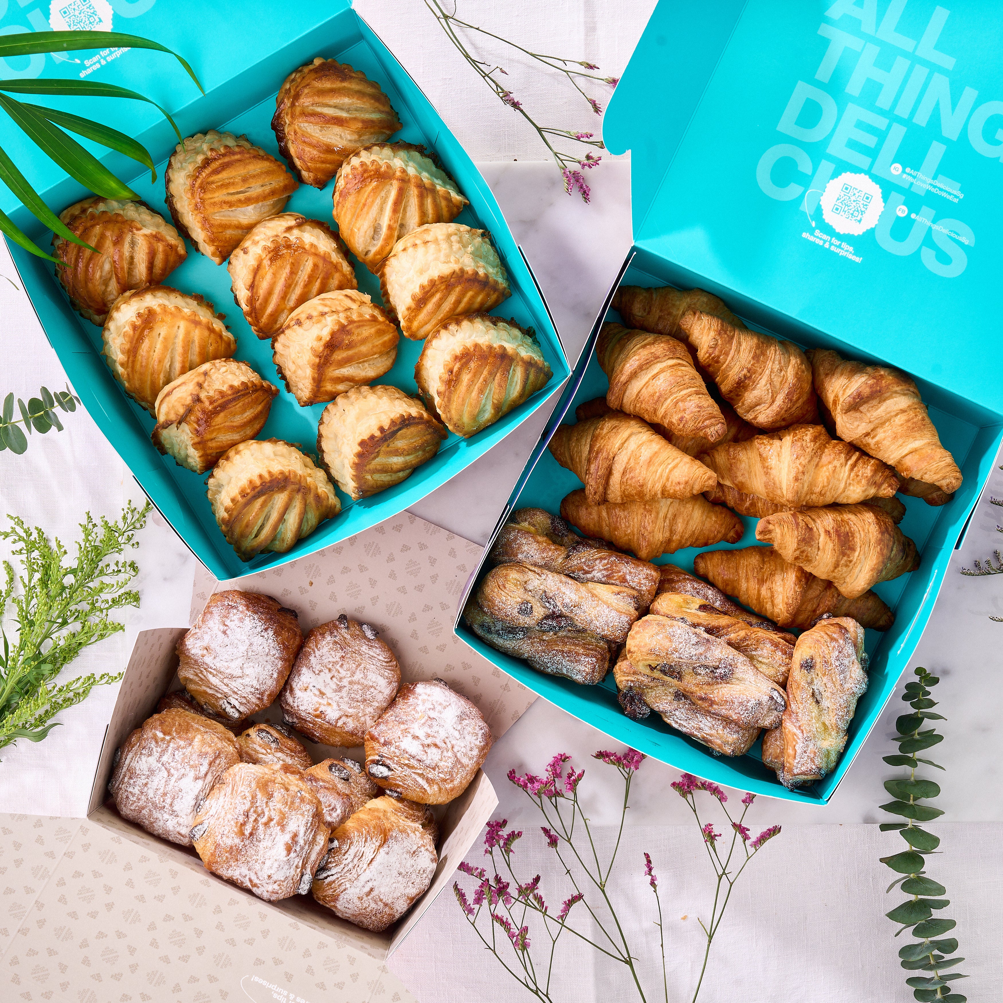 Assorted Breakfast Viennoiseries (For 18-24 Persons)
