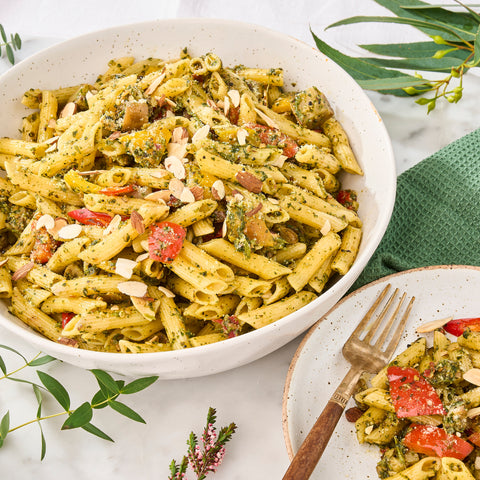 Coriander Pesto Pasta Tray  🌿