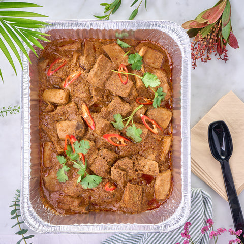 Mushroom Rendang Tray (Vegan)