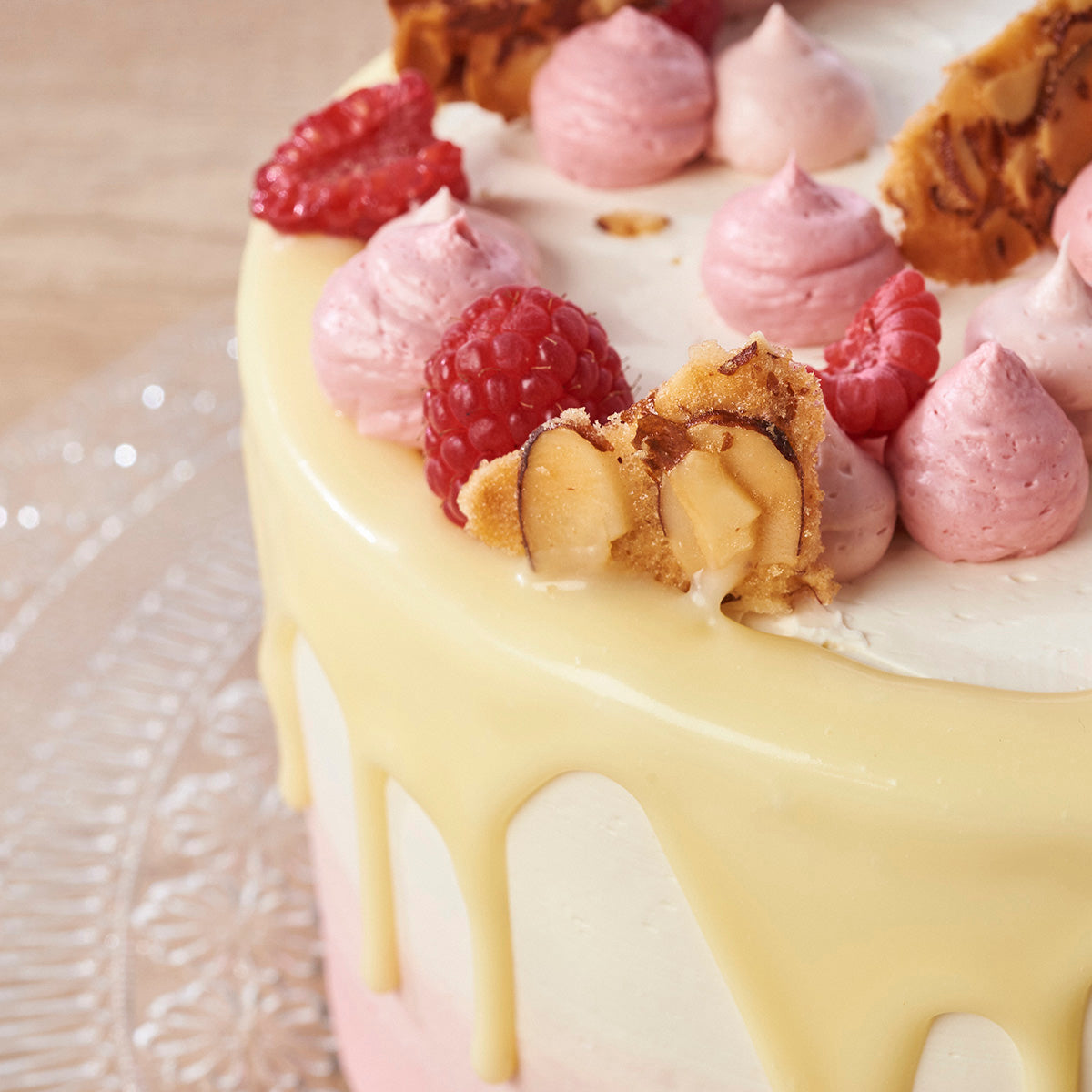 Raspberry Ripple Cake