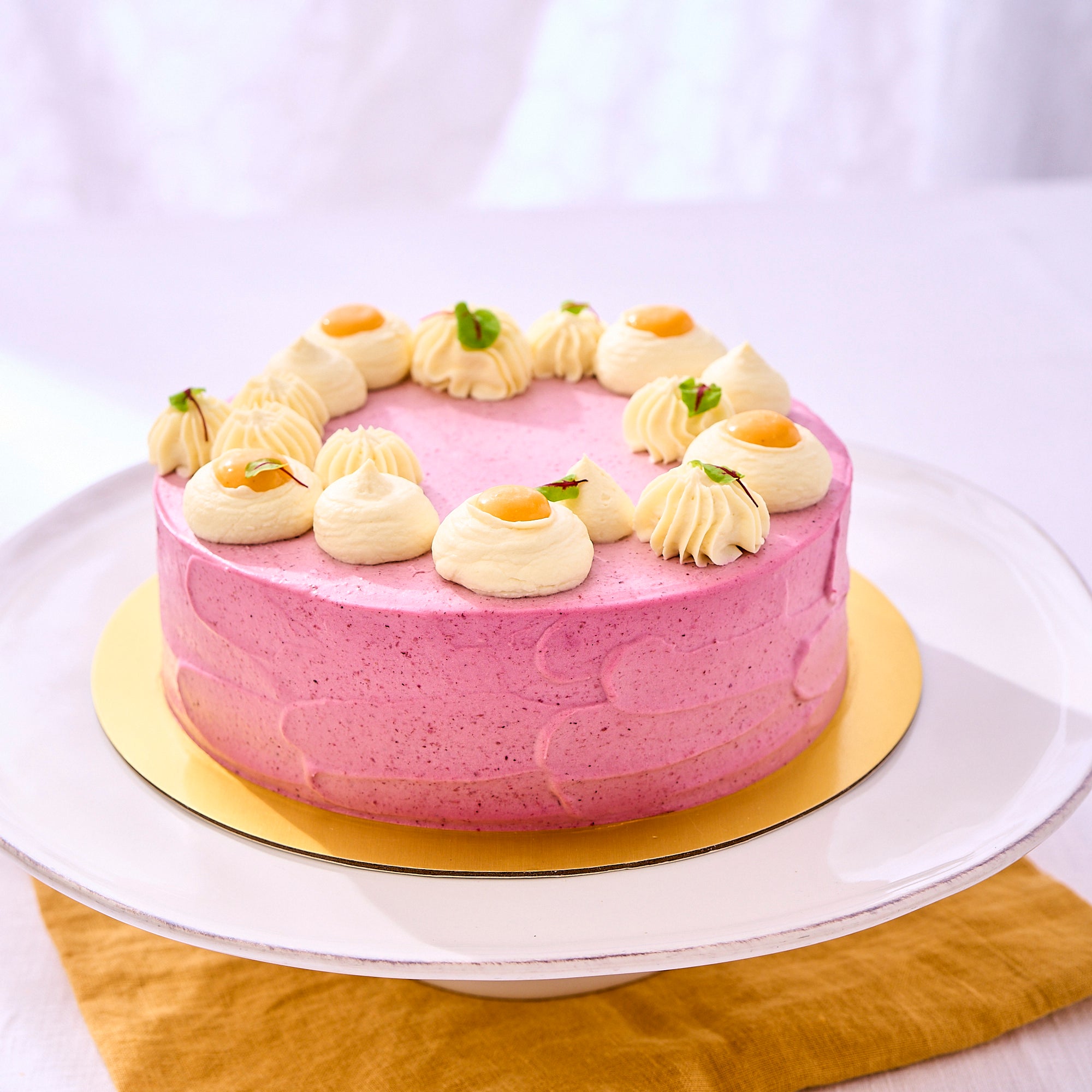 Lemon Cassis Sponge