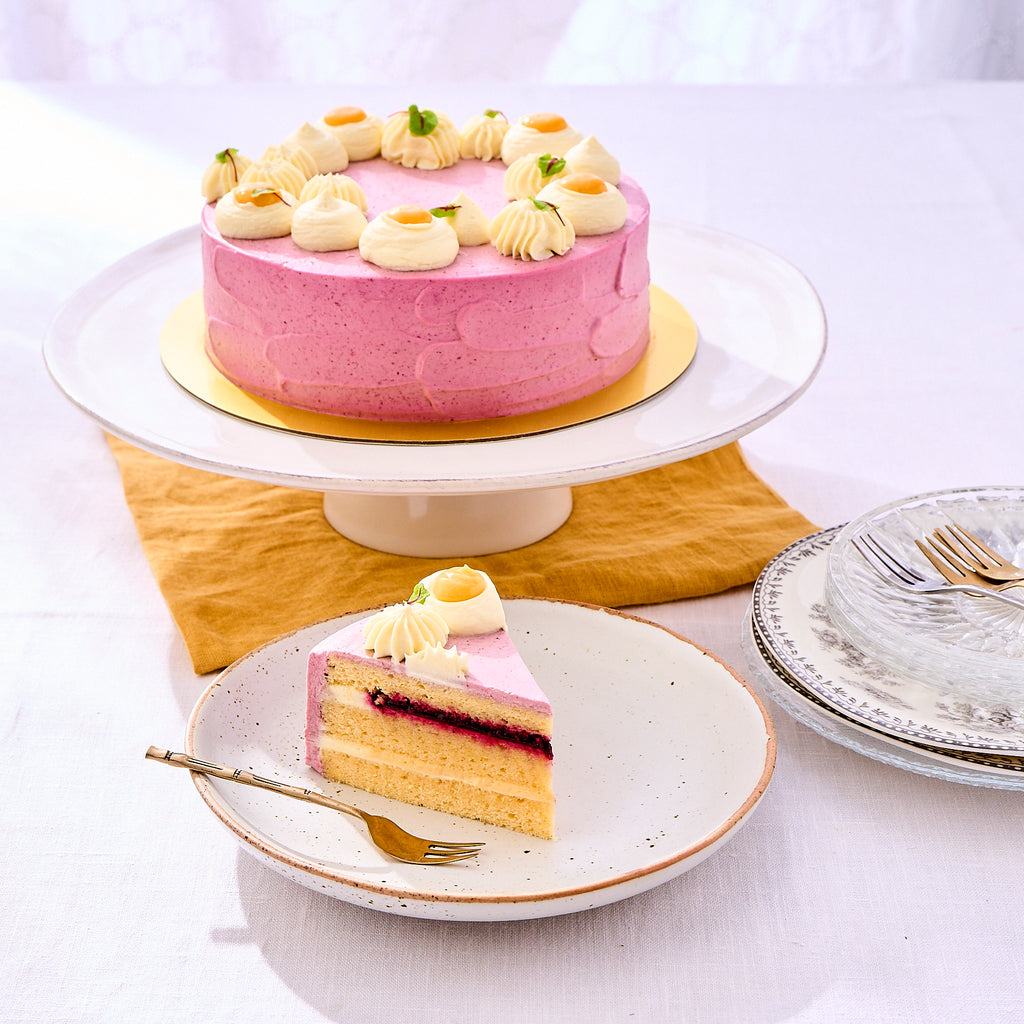 Lemon Cassis Sponge