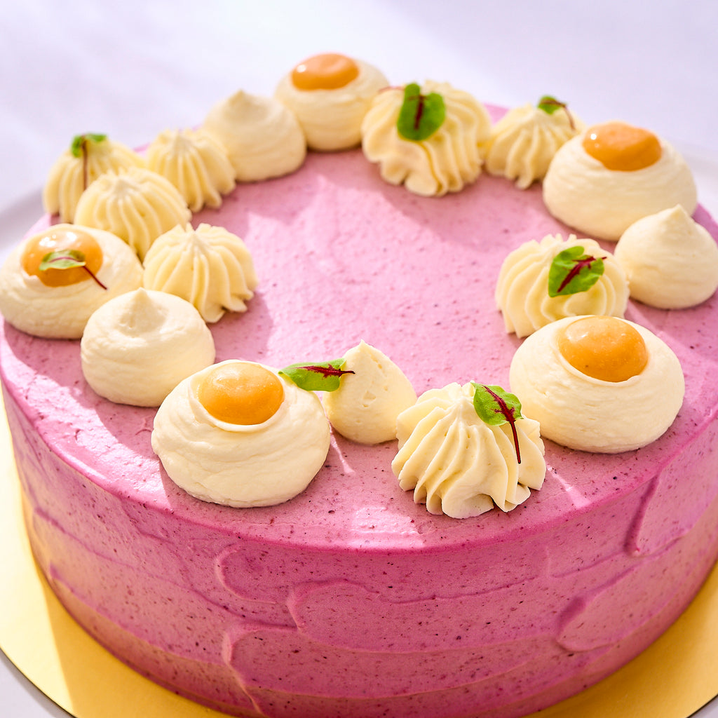 Lemon Cassis Sponge