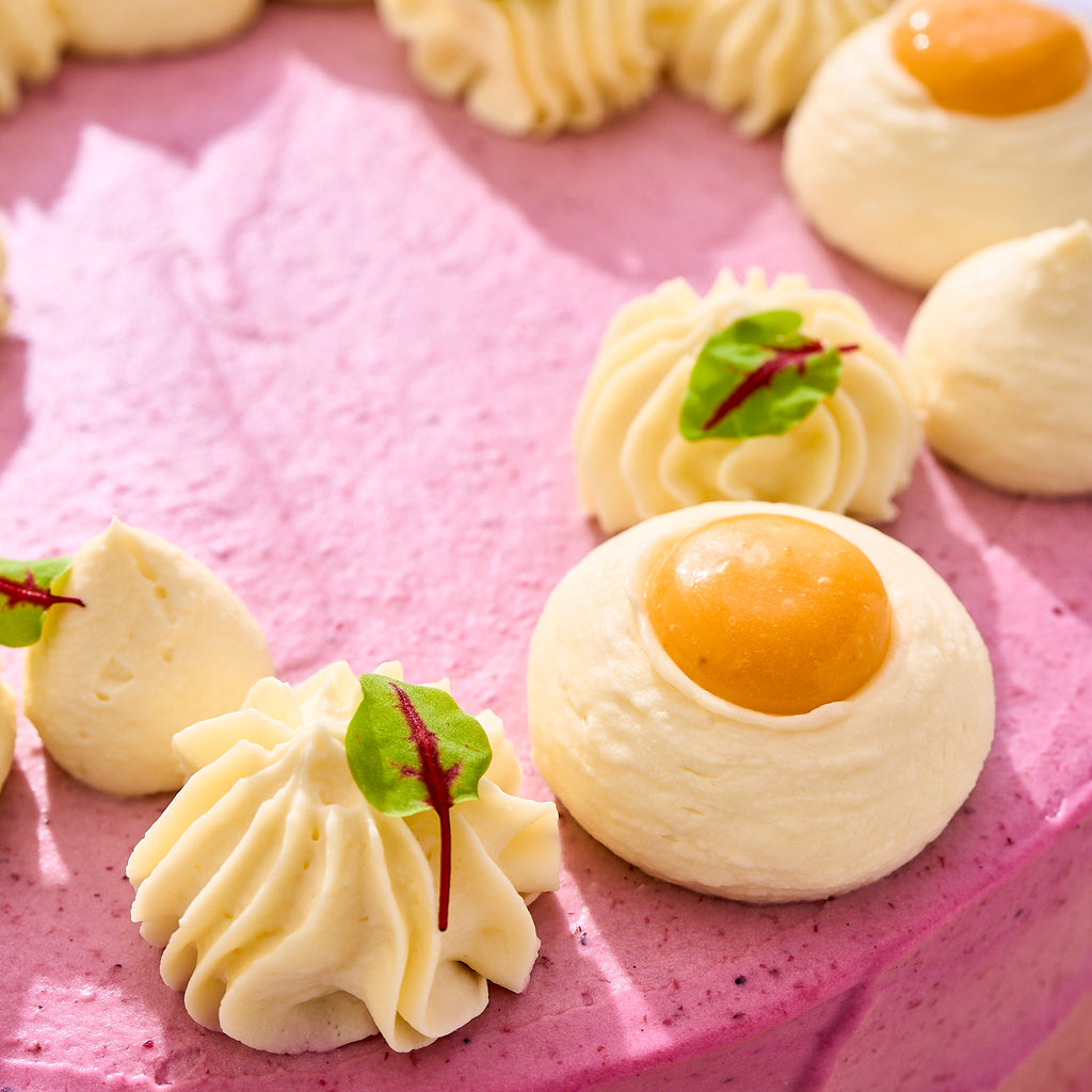 Lemon Cassis Sponge