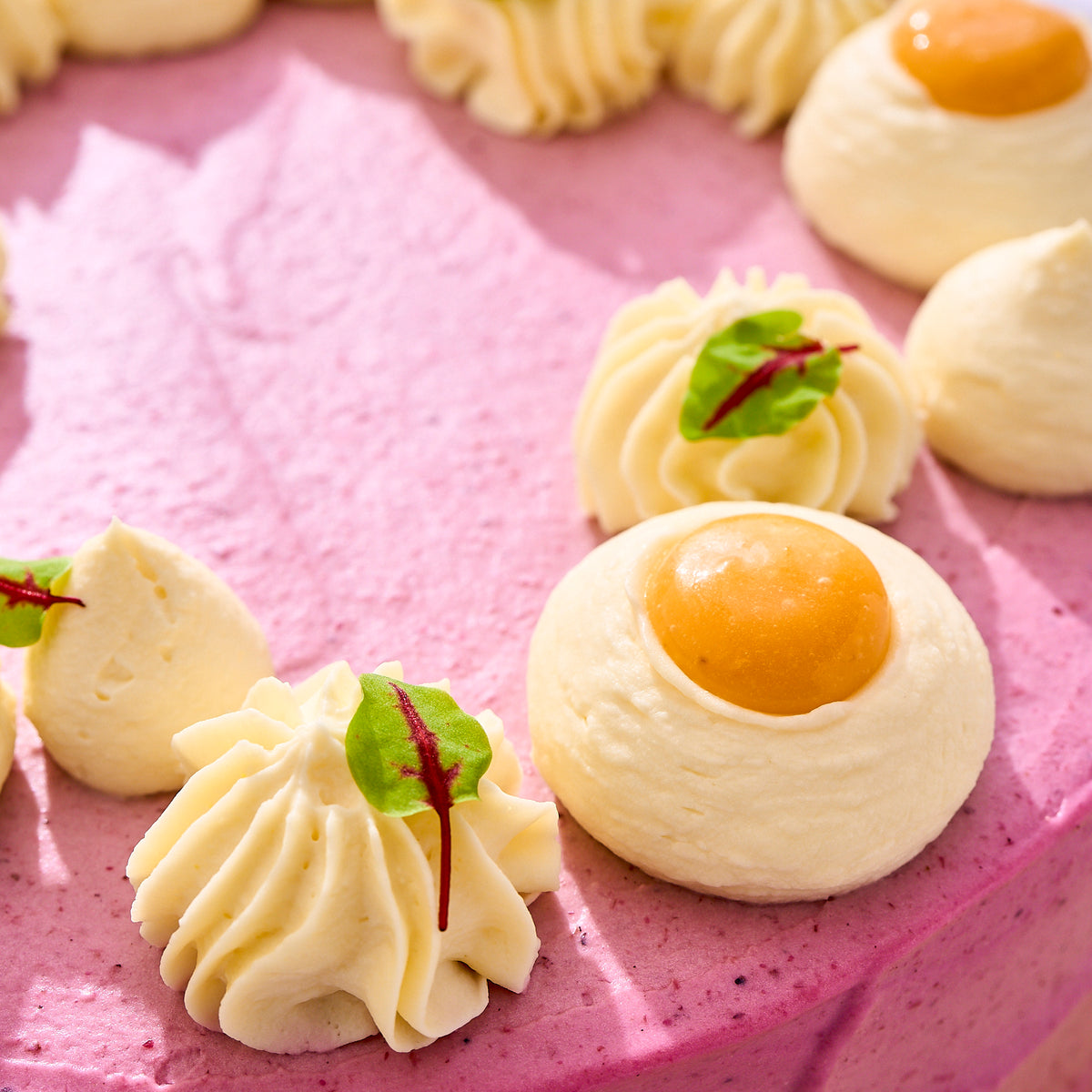 Lemon Cassis Sponge