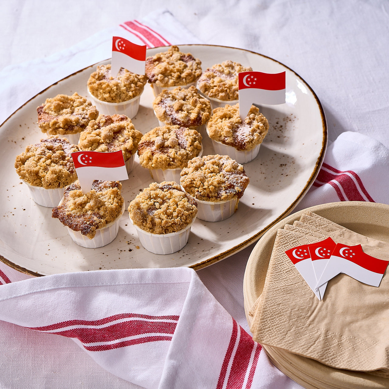 Cempedak Crumble Mini Cupcake (Box of 12)