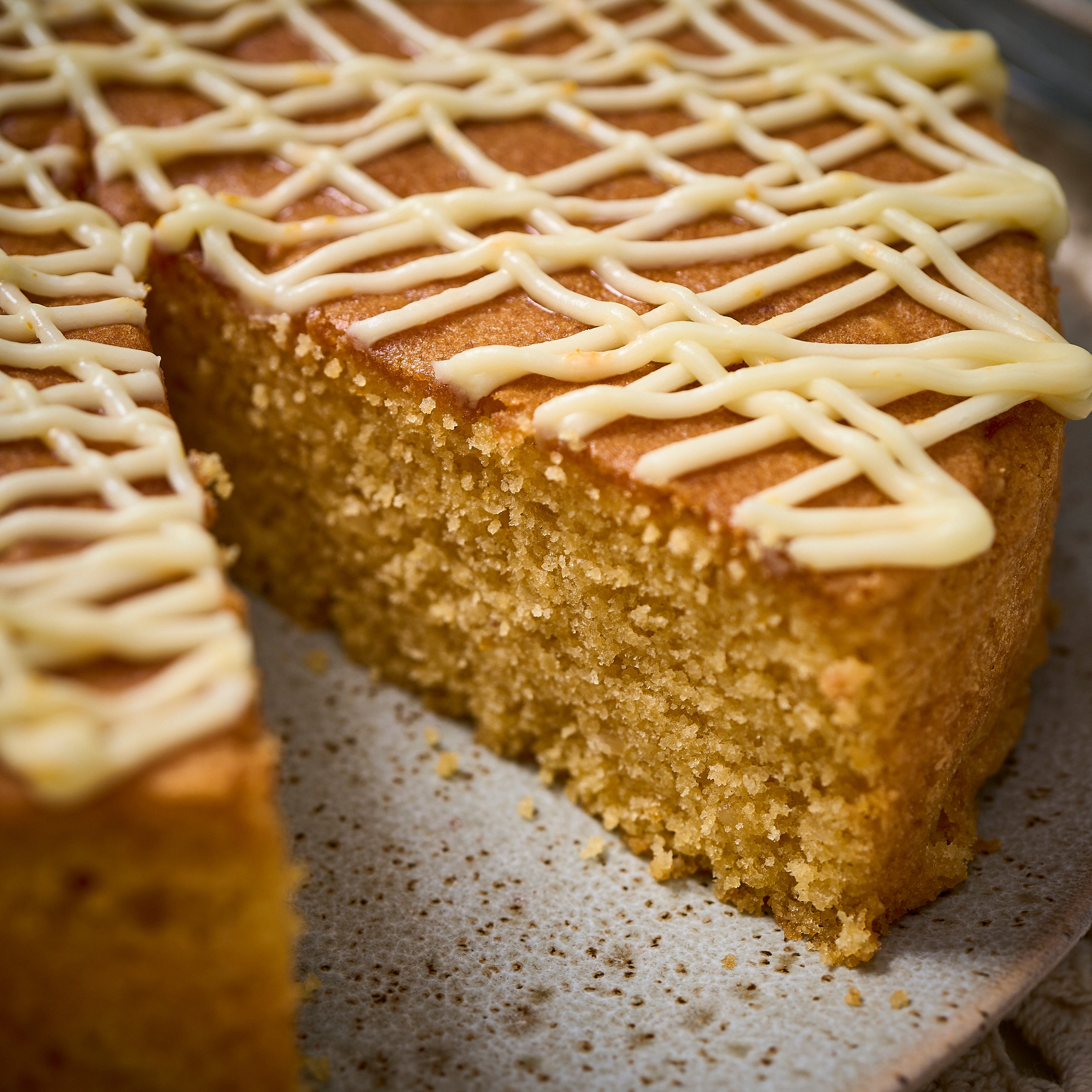 Orange-Infused Sugee Cake