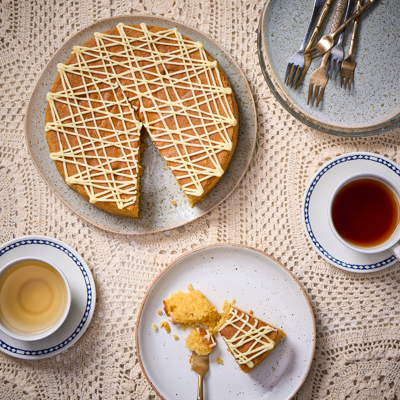 Orange-Infused Sugee Cake