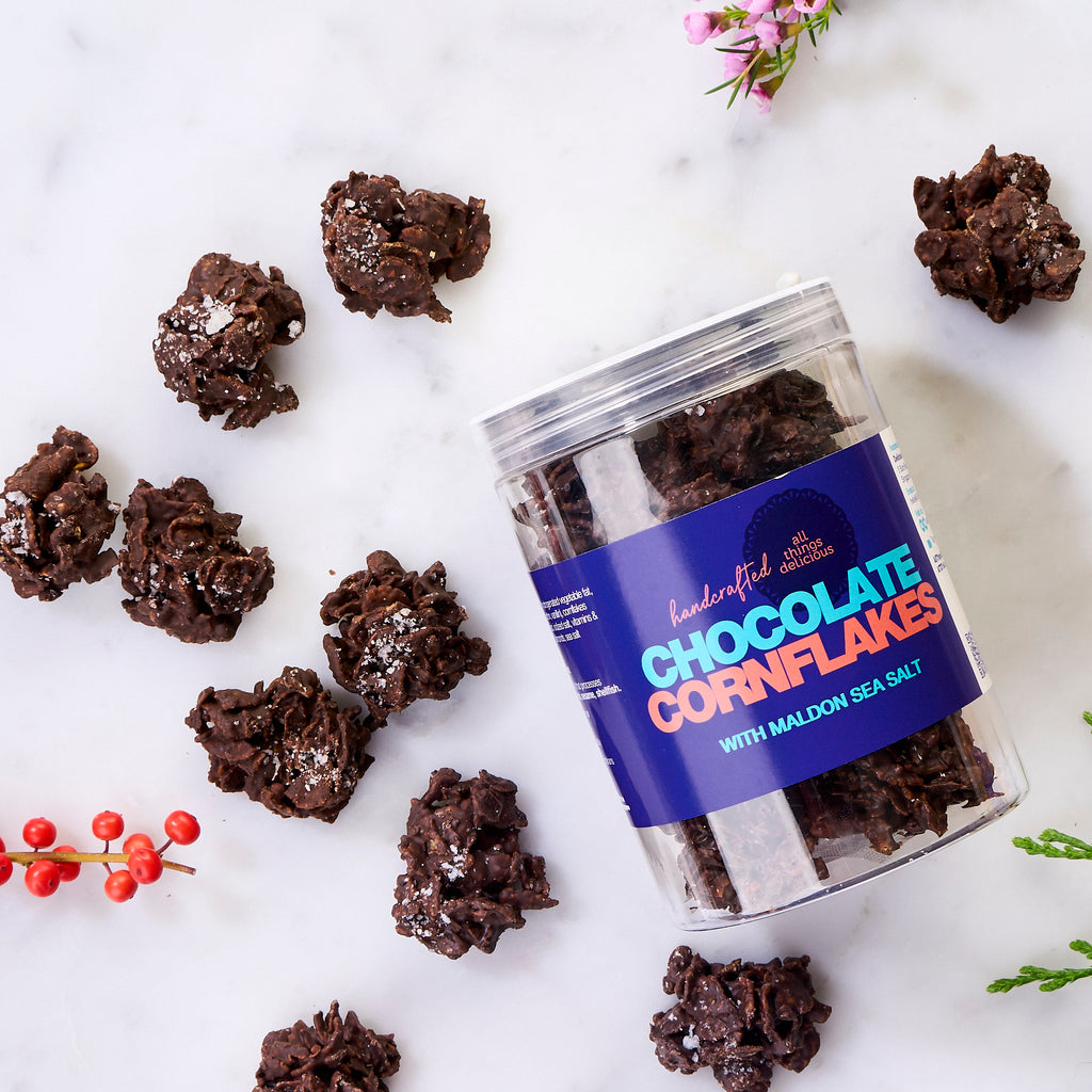Chocolate Cornflakes in Jar