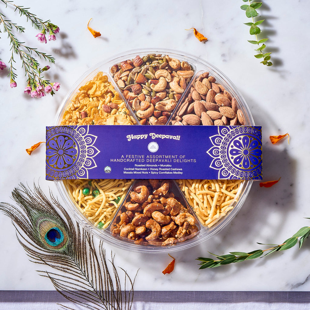 Deepavali Nuts & Snacks Tray (V)