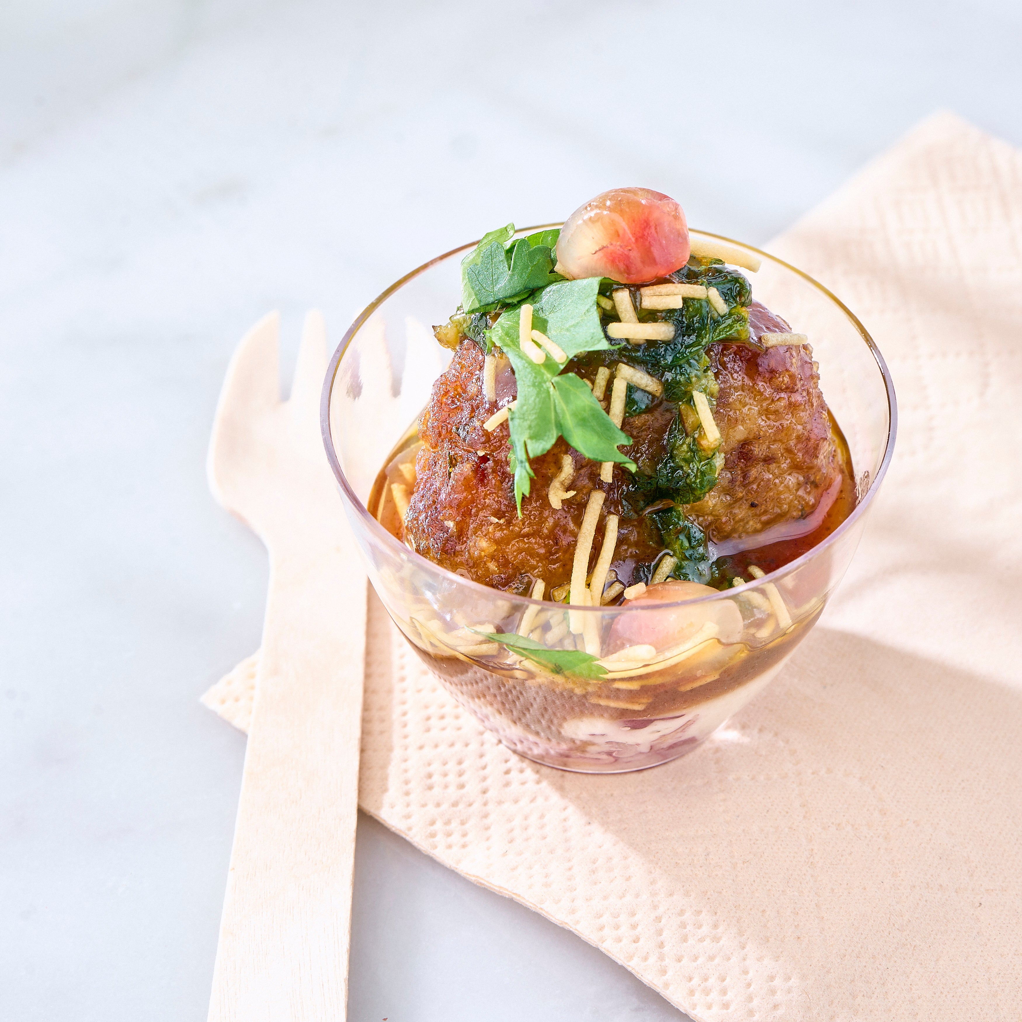 Aloo Tikki Canapé
