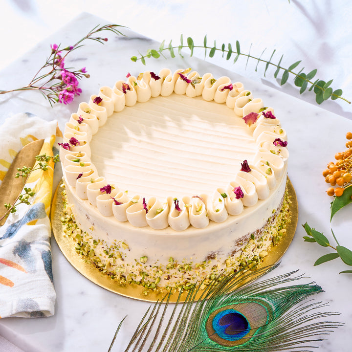 Pistachio Cardamom Cake