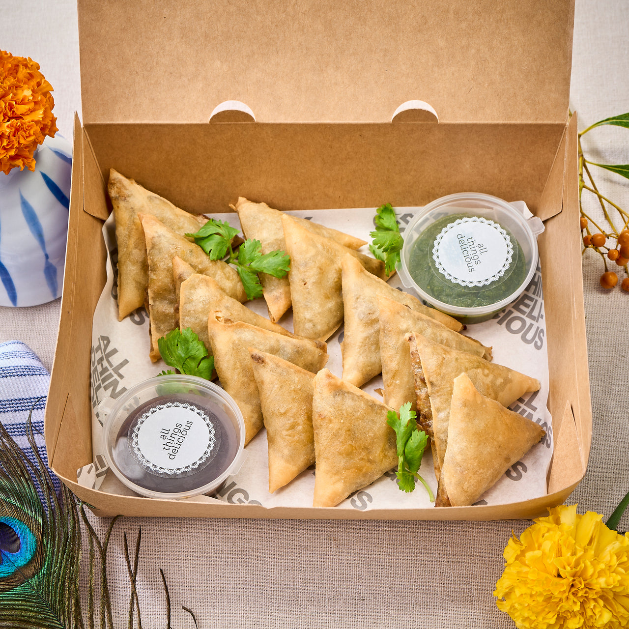Deepavali Canapés   🌿 | Box of 12