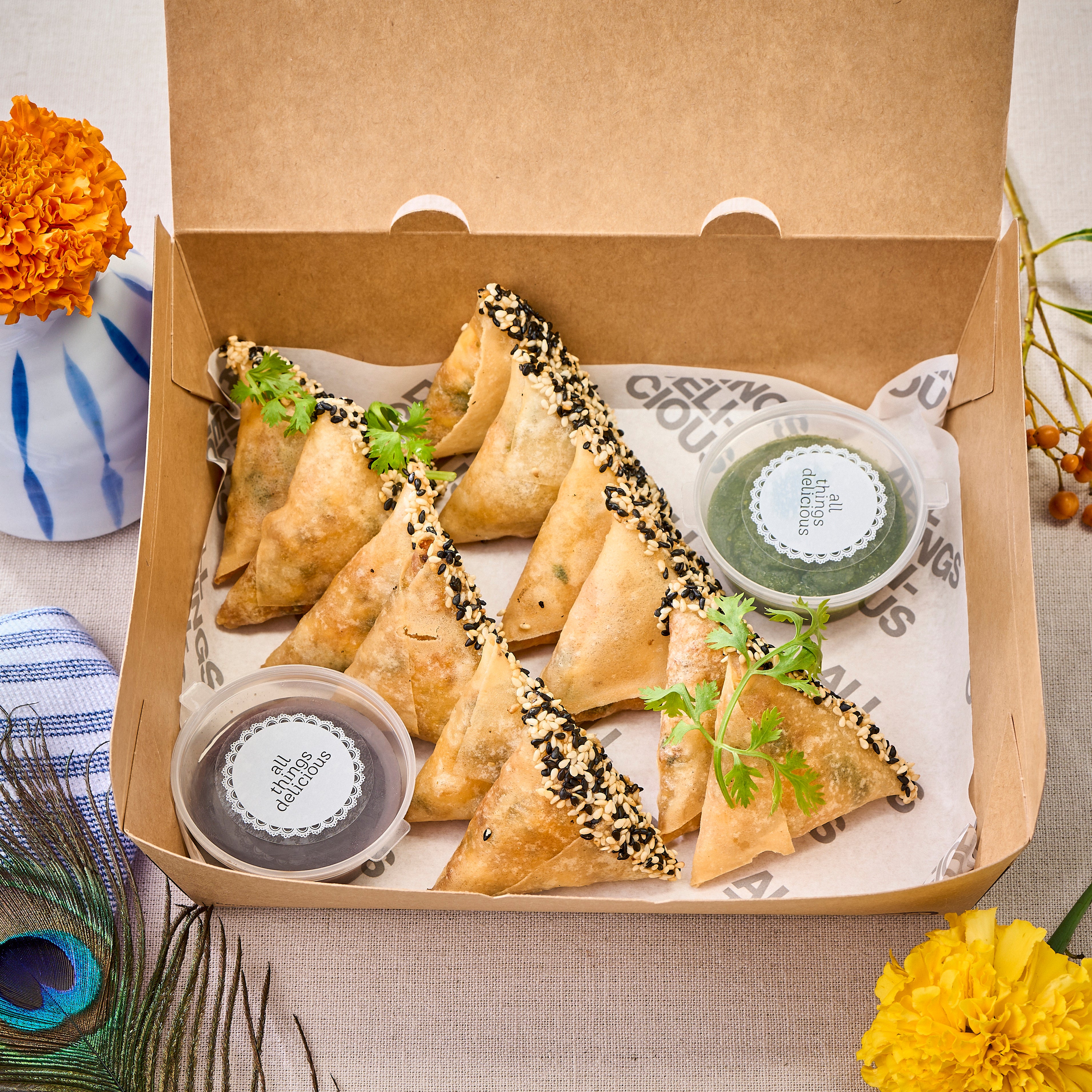 Deepavali Canapés   🌿 | Box of 12