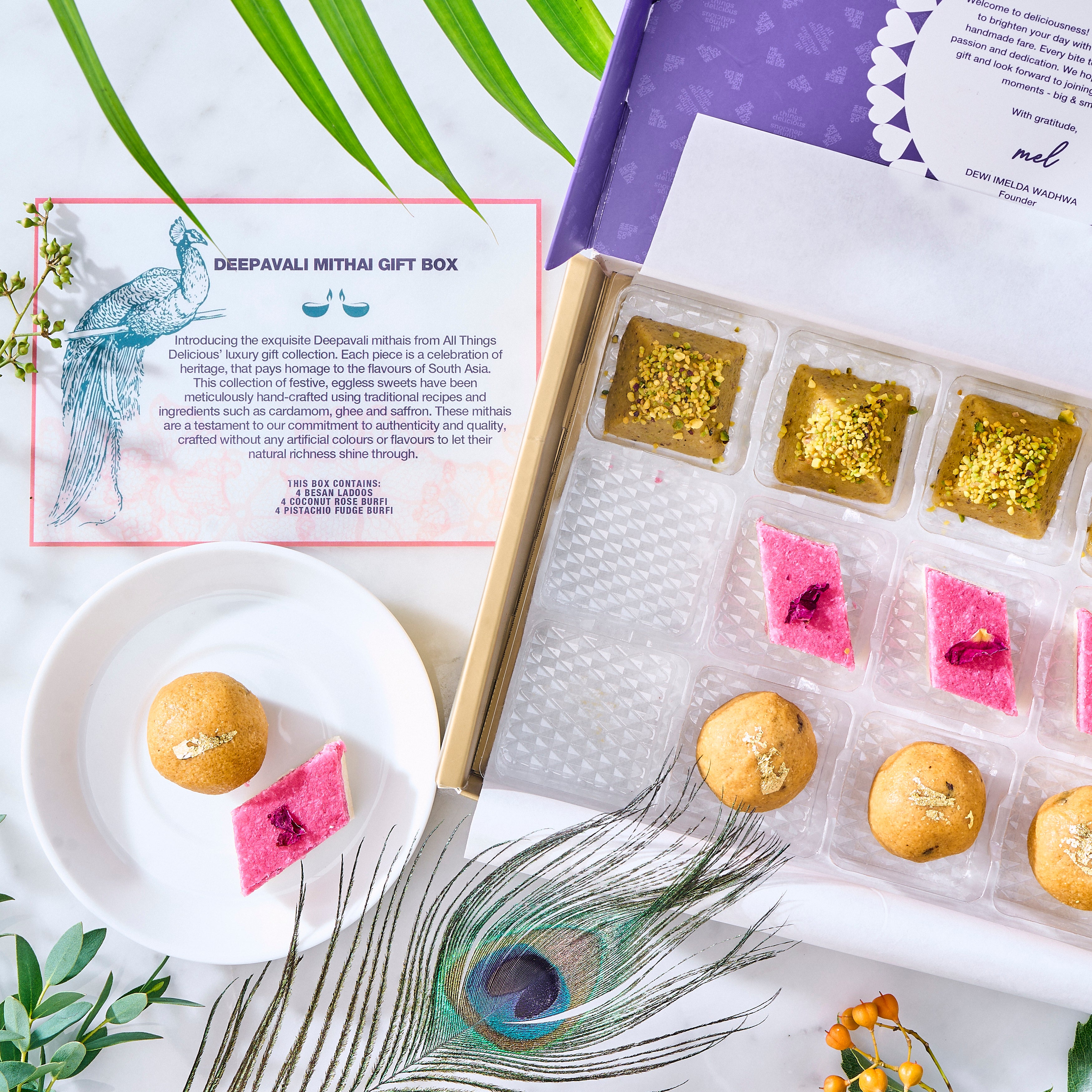 Deepavali Mithai Gift Box  🌿