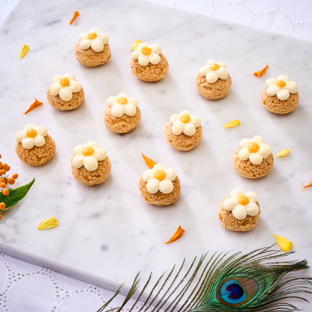 Mango Passion Mini Choux Puff (Box of 12)