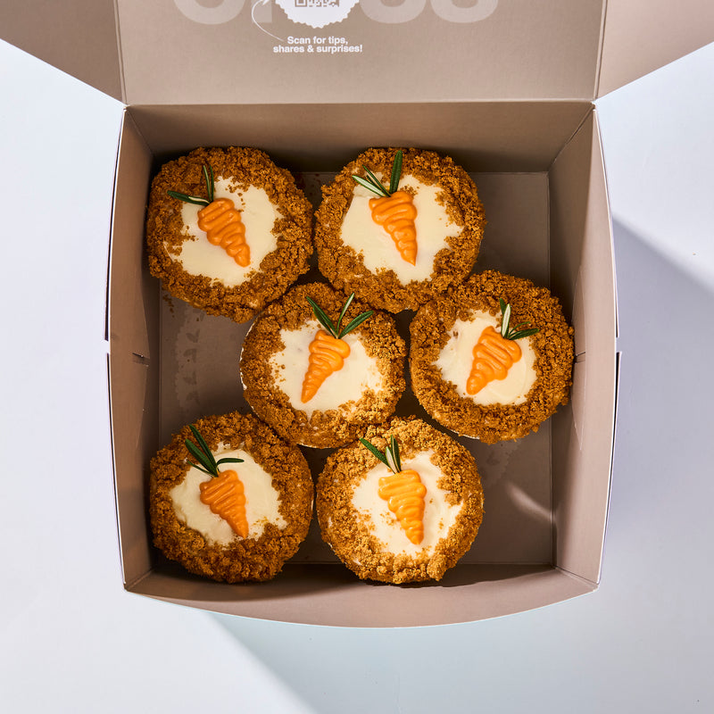 Carrot Biscoff Cupcake (Box of 6)