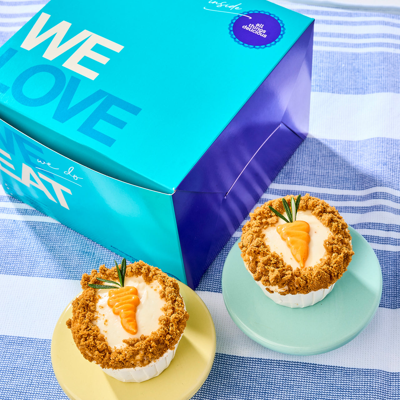 Carrot Biscoff Cupcake (Box of 6)