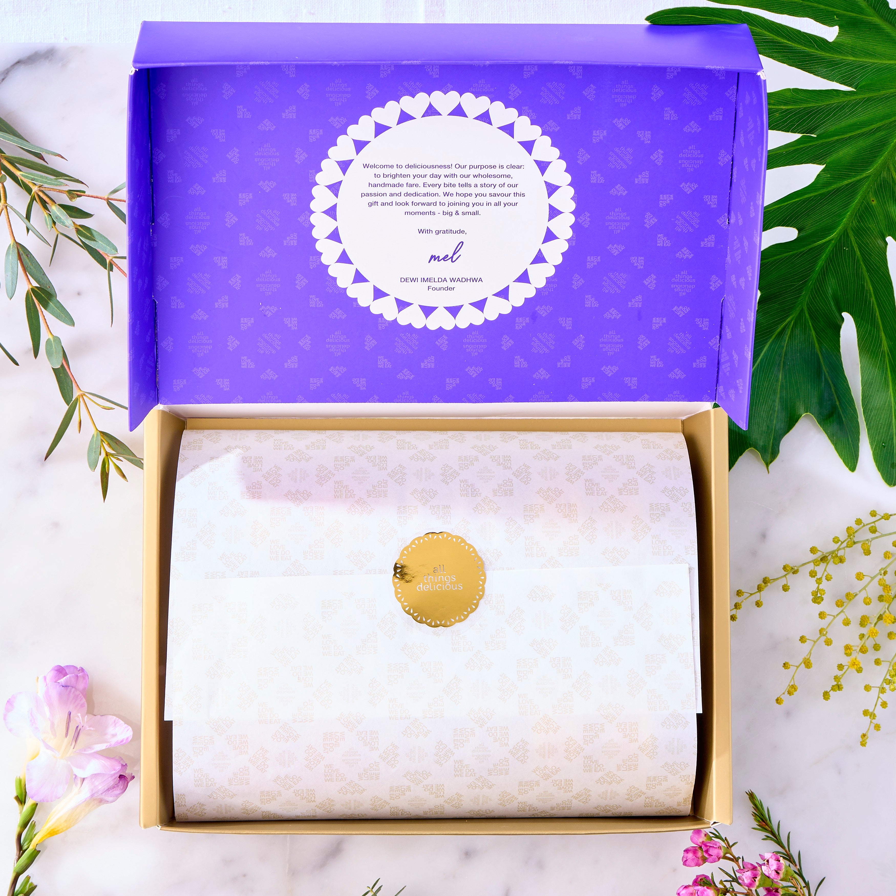 Choux Puff Gift Box - Pengat Durian | Halal Bakery Singapore – All