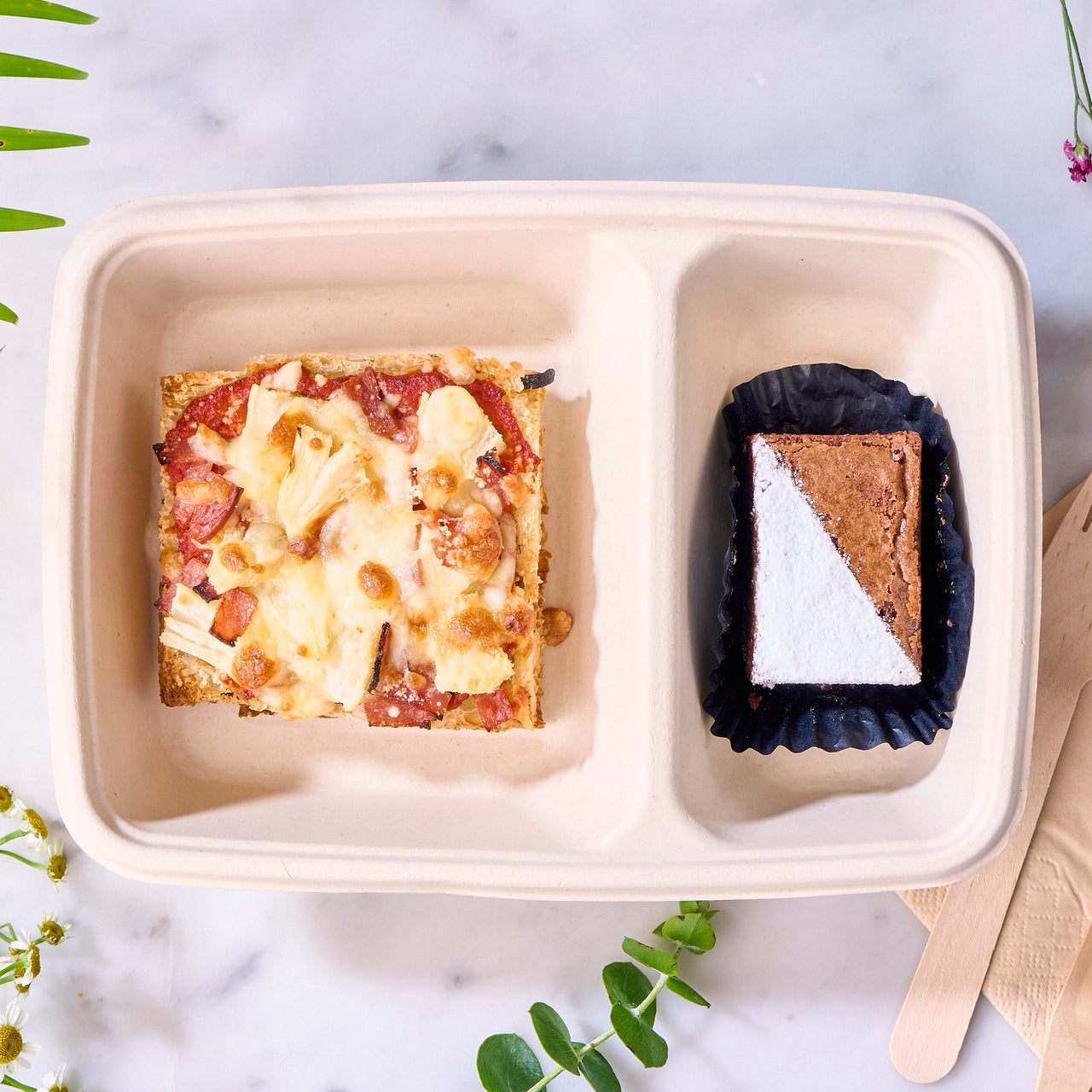 Focaccia Pizza Snack Box