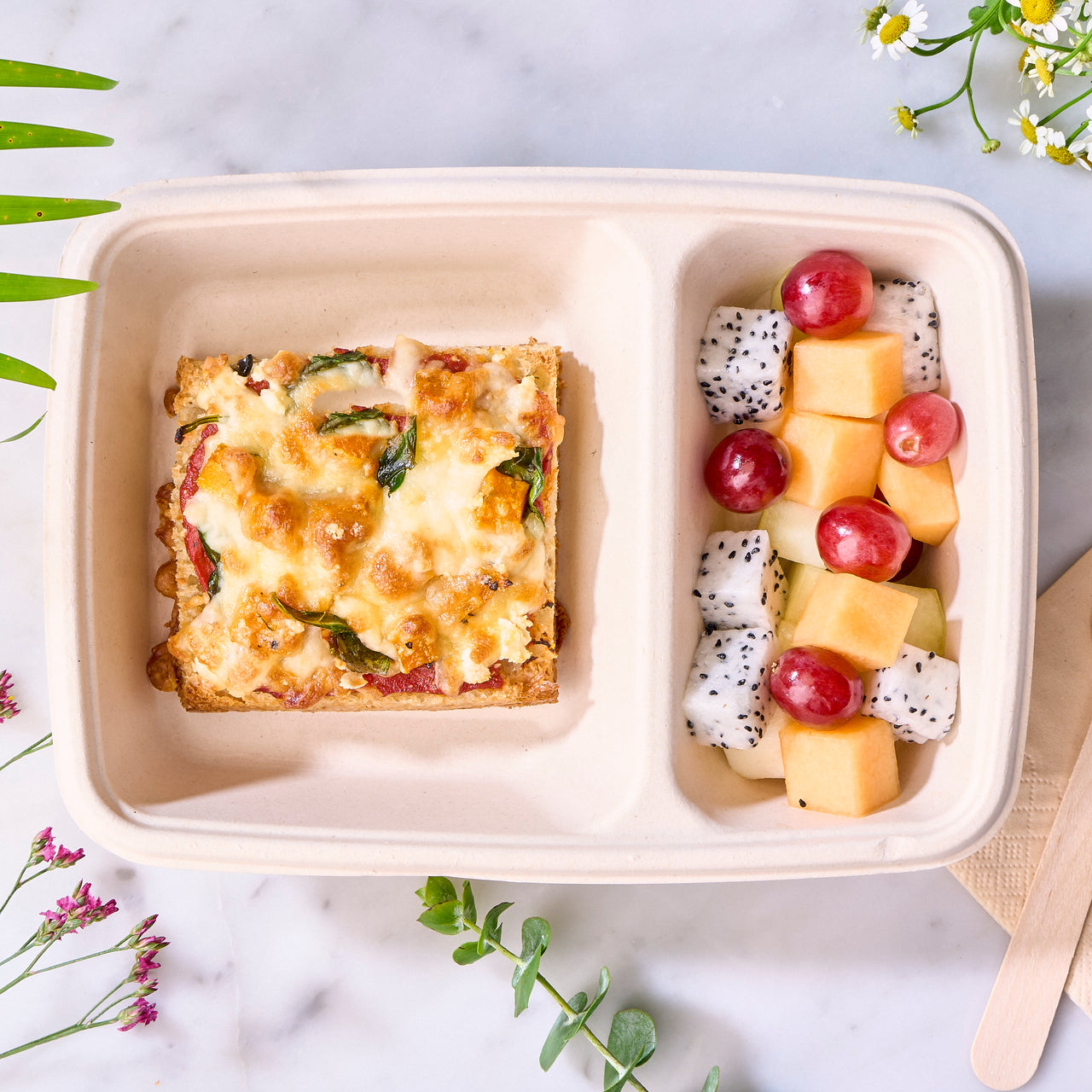 Focaccia Pizza Snack Box