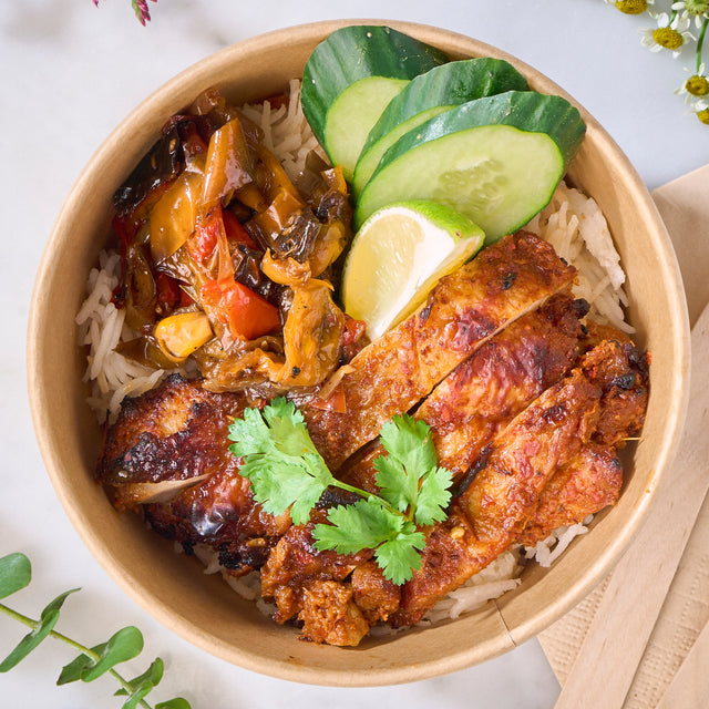 Harissa Chicken Rice Bowl