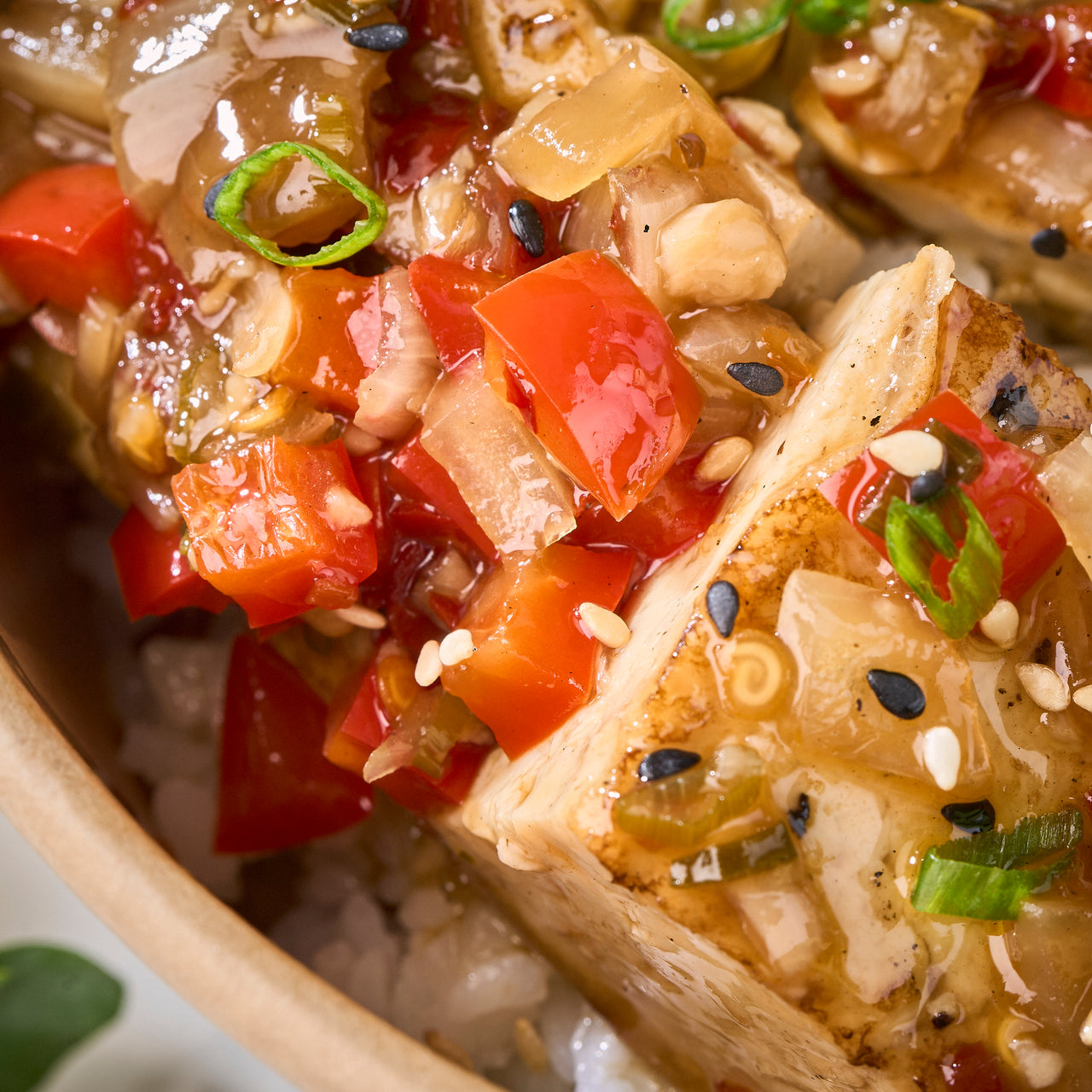 Korean Braised Tofu Rice Bowl (ML)