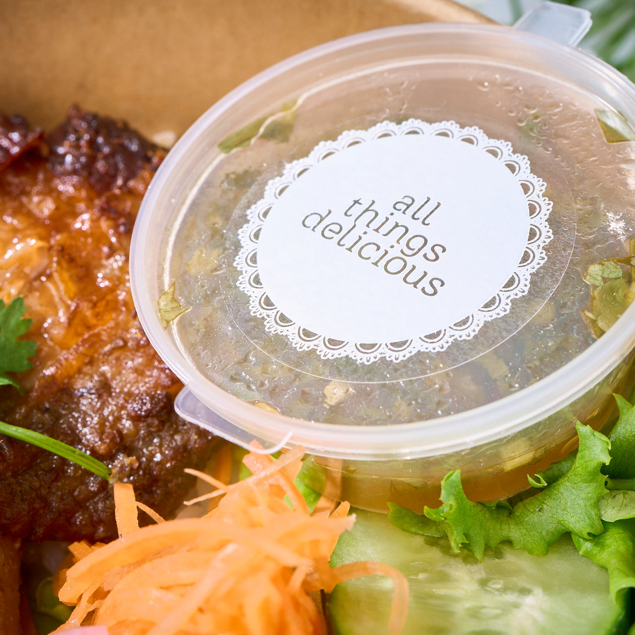 Lemongrass Chicken Rice Bowl