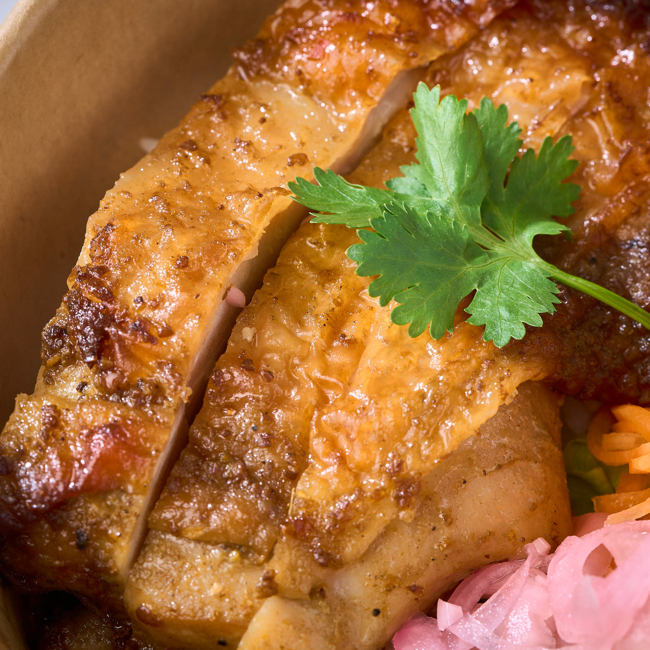 Lemongrass Chicken Rice Bowl