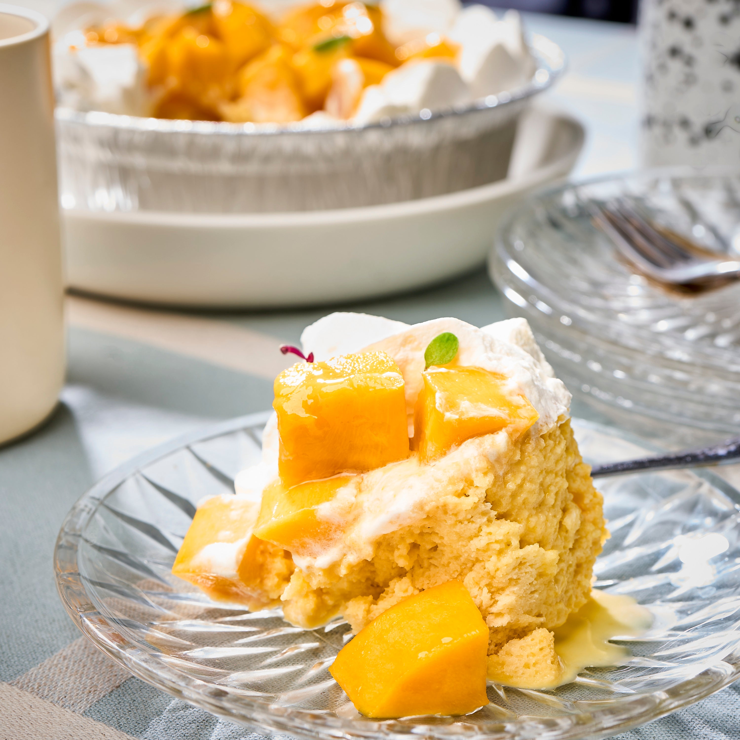 Tres Leches Cake - Mango Lassi