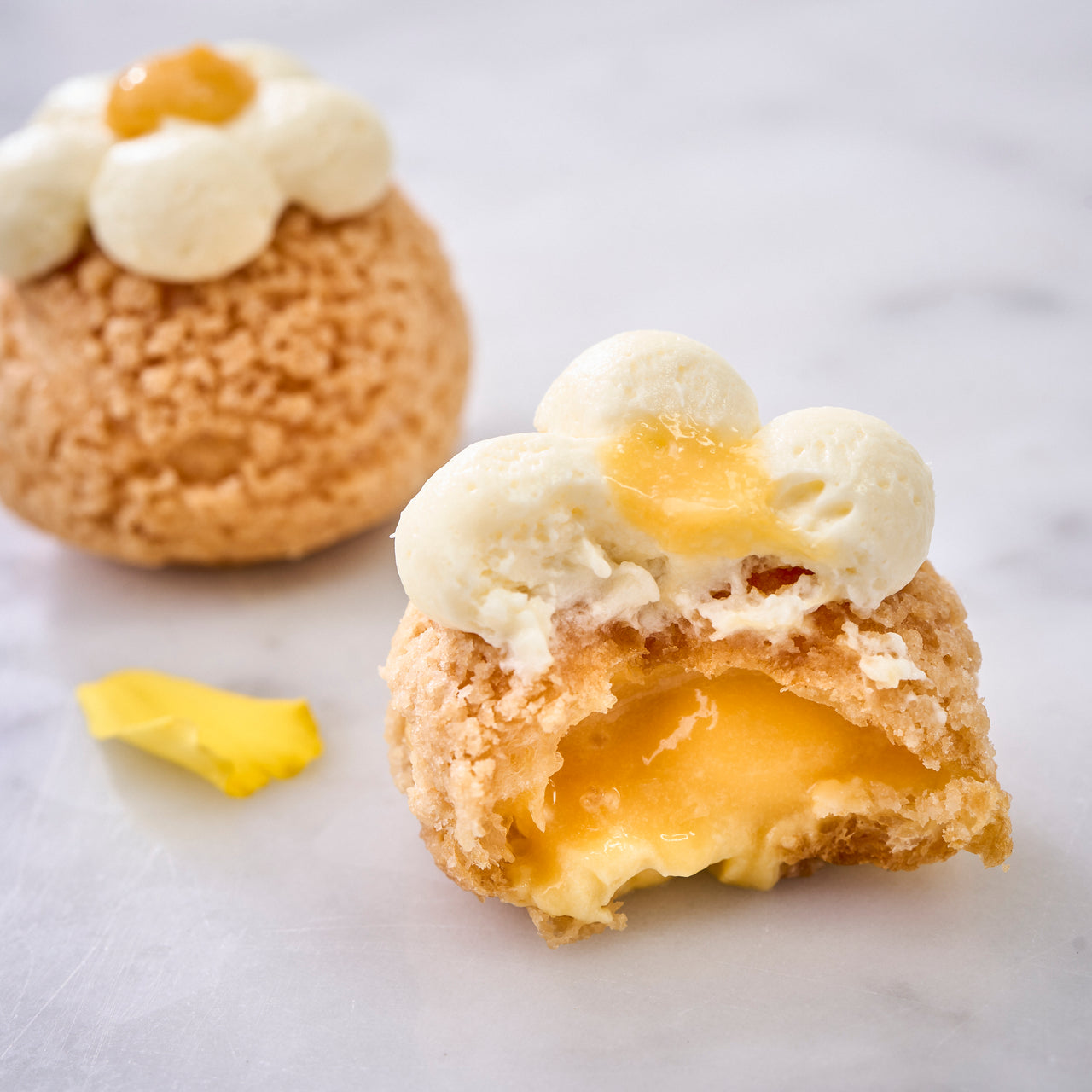 Mango Passion Mini Choux Puff (Box of 12)