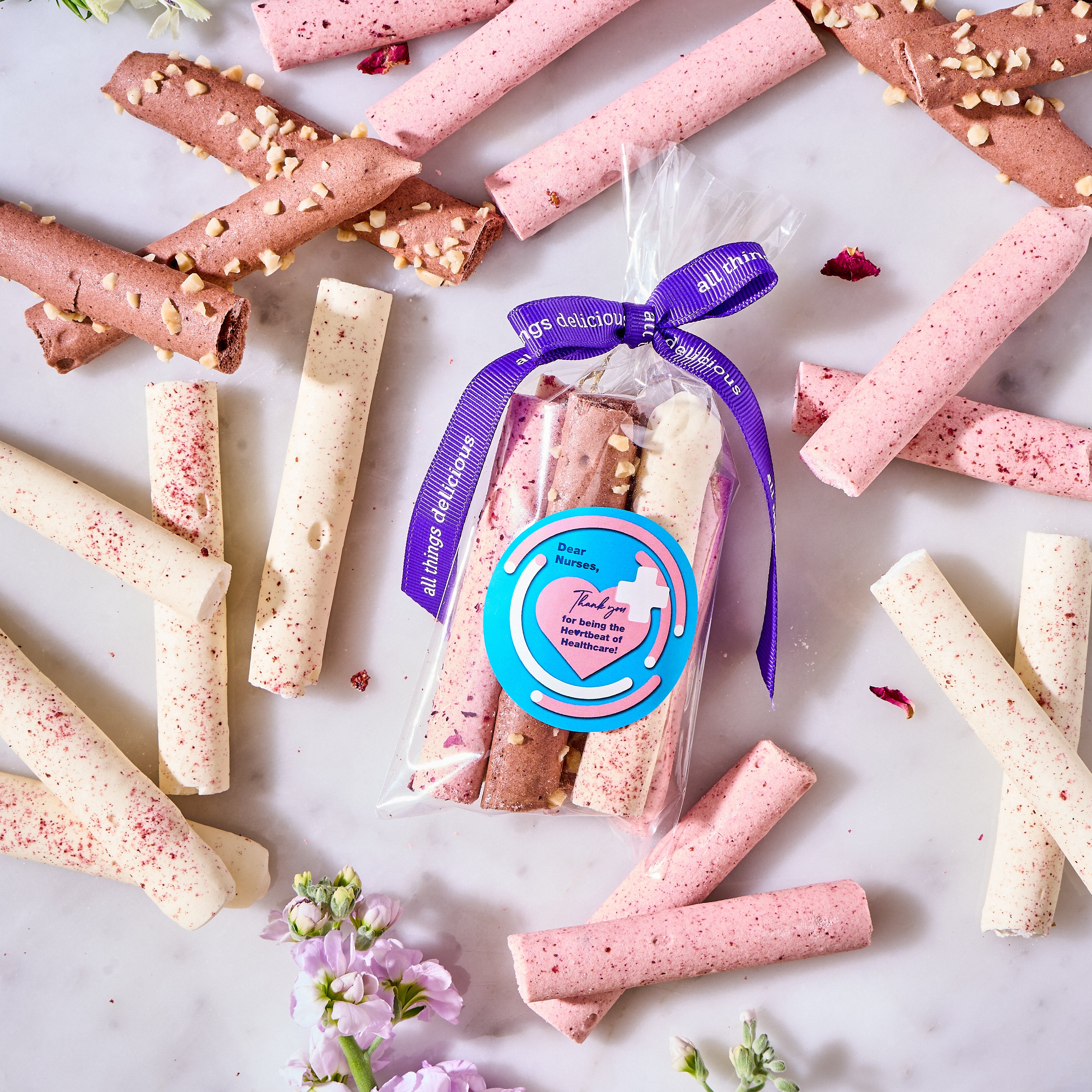 Nurses' Day: Meringue Fingers Gift Pack (GF)